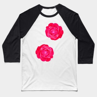 Two pink roses Baseball T-Shirt